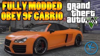 Gta 5 Fully Modified Obey 9F Cabrio [upl. by Tilden]