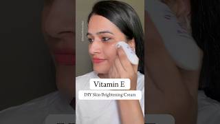 DIY Vitamin E Skin Whitening Cream DIY Night Cream skincare glowingskin skinwhitening [upl. by Twum]