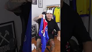 UNBOXING CAMISA DO PSG ANOS 90 🔥 futebol camisadetime [upl. by Amir]