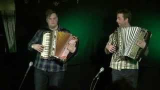 Jon Halvor amp Jo Fredrik performs Kila Slinken by the Swedish composer and accordionist Nils Fläcke [upl. by Ahsa8]