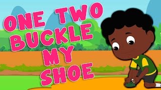 Nursery Rhymes From Oh My Genius  One Two Buckle My Shoe Nursery Rhyme  Kids And Childrens Song [upl. by Attehcnoc496]