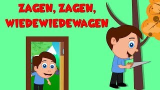 Zagen zagen wiede wiede wagen  Nederlandse Kinderliedjes [upl. by Ezechiel552]