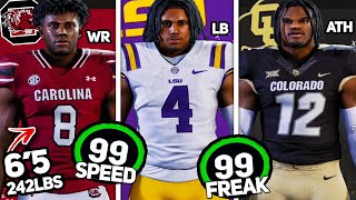 The Most INSANE Players In College Football 25 Dynasty [upl. by Nnaylime]