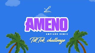 YOU WANT TO BAMBA  Ameno Amapiano Remix Lyrics Video Tiktok [upl. by Assecnirp]