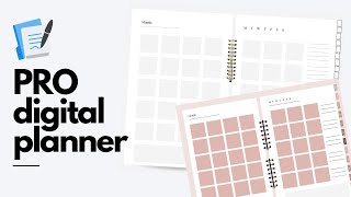 Best Way To Make a Digital Planner on Canva 🔥 [upl. by Aryl]