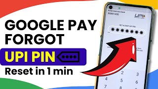 Change or Reset Google Pay UPI PIN in Case Forgotten [upl. by Akiehs287]