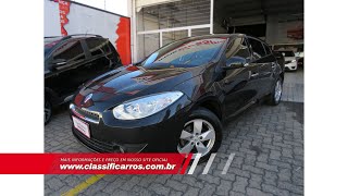 Renault Fluence Dynamique 20 Flex Aut 2014 [upl. by Elttil269]