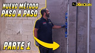 ENLUCIDO DE PARED EN EXTERIOR PARTE 1  NO NECESITAS SER PROFESIONAL [upl. by Azyl307]