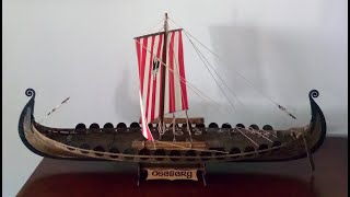 OSEBERG Old Viking ship model making [upl. by Felisha]