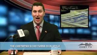 CHET TV NEWS  The Chetwynd Echo turns 55 [upl. by Adnat]