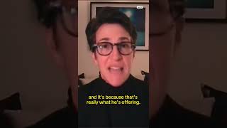 Maddow Trump selling the end of politics to his base [upl. by Nylad]