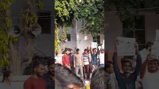 Prayagraj Protest against UPPSC 🔥❤️🔥🔥🔥🔥viralvideo prayagraj protest support [upl. by Akapol442]