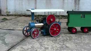 Wilesco D405 Traction Engine [upl. by Avi]