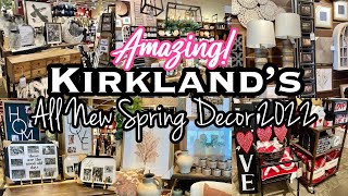 NEW KIRKLAND’S SPRING DECOR 2022 • SHOP WITH ME [upl. by Duaner495]