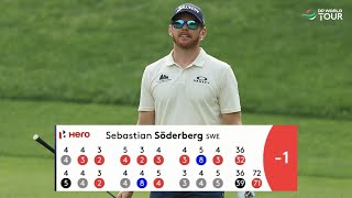 The CRAZIEST Round Of Golf Ever  Round 1 Highlights  2024 Hero Indian Open [upl. by Stafford]