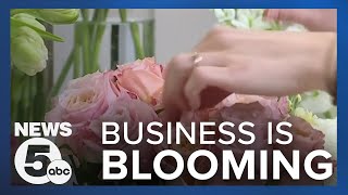 Two young entrepreneurs open Floral Room [upl. by Blisse]