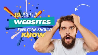 19 useful websites everyone should know Websites youve never heard of 2024 [upl. by Kacy]