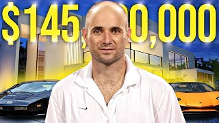 Andre Agassi Lifestyle And Net Worth [upl. by Sualkin315]