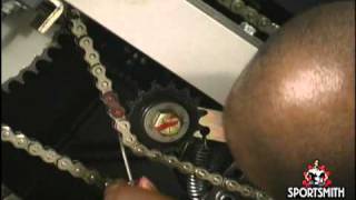 StairMaster StepMill  Step amp Drive Chain Replacement  Step 2 [upl. by Alyahsat]