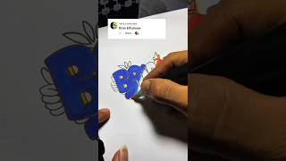 Graffiti flag quotBRIANquot graffitiart fypシ゚viral drawing namerequest shortvideo shorts [upl. by Mosira]