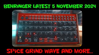 Latest Behringer News 5 November 2024 [upl. by Ekyt]