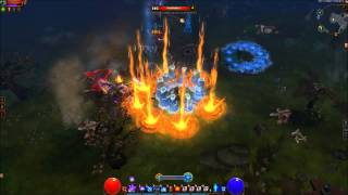 Torchlight 2  Synergies Mod  Embermage  GamePlay  NG Elite  Build Complete [upl. by Wenn]