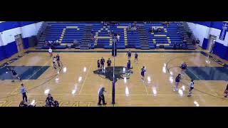 Bay City High School vs Danbury High School Womens Varsity Volleyball [upl. by Ellehsar]