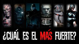 RESIDENT EVIL Todos los Tyrants ¿Cuál es el MÁS FUERTE [upl. by Llevra322]