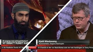 TV2 Debatt Parisattentat terror ytringsfrihet Holocaustnekt og hån av Profeten  Er det ok [upl. by Zedecrem81]