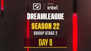 DreamLeague Season 22  Stream A Day 8 [upl. by Charmane440]