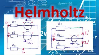 Helmholtz Überlagerungsprinzip einfach erklärt  Grundlagen Elektrotechnik  Netzwerkberechnung [upl. by Judie919]