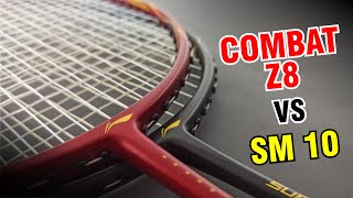 Lebih Lengkap Lining COMBAT Z8 vs SUPERLITE MAX 10 [upl. by Epilef882]