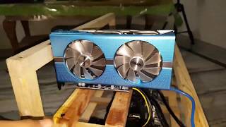 Assemble Mining Rig  Mining Rig Setup  Sapphire RX580 8GB  RM1000i  Speed 152 Mhs  FHD 60 FPS [upl. by Orth]