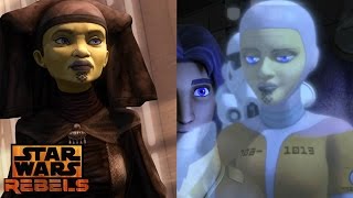 Star Wars rebels Master Luminaras appearance throwback S1E3 [upl. by Asyen]