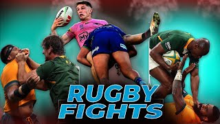 When Rugby Players Become Aggressive  Rugby Fights [upl. by Anirda]