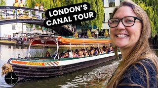 EXPLORING LITTLE VENICE LONDON REGENTS CANAL TOUR [upl. by Oberstone305]