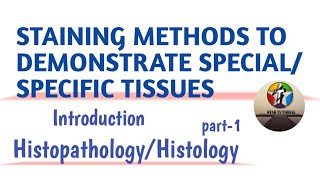 Staining Methods to Demonstrate specialSpecific Tissues ll Histopathology ll Histology [upl. by Leighton31]