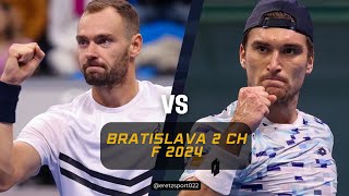 Bratislava 2 Challenger 2024 F Roman Safiullin 1 vs Raphael Collignon Q Highlights [upl. by Arbed406]