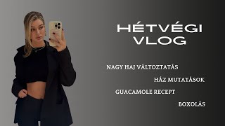 Haj Változtatás Guacamole Recept Boxolás  VLOG [upl. by Attenat]