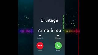 Télécharger Bruitage Arme à feu mp3 pour telephone  SonnerieTelephoneNet [upl. by Arnie]