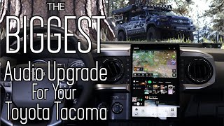 BIGGEST Radio Upgrade for your 20162023 Toyota Tacoma [upl. by Kinna]