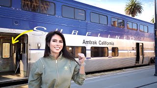 AMTRAK Pacific Surfliner 🚆 California Trip Report [upl. by Copland]