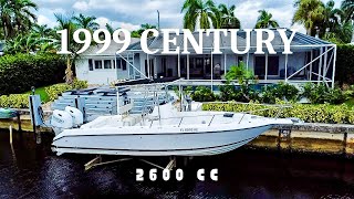 1999 Century 2600 CC  Blue Top Yachting [upl. by Aihppa]