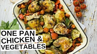 One Pan Chicken And Vegetables [upl. by Divod]