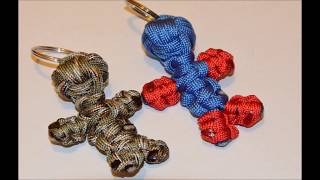 Paracord Buddy tutorial  How to make a Paracord keychain  creative Paracord ideas [upl. by Eednim335]