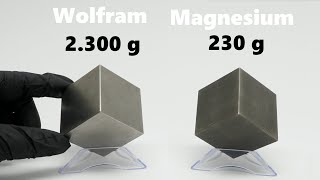 Wolfram vs Magnesium  eines der DICHTESTEN Metalle überhaupt 𝟰𝗞  JJChemistry [upl. by Fougere]