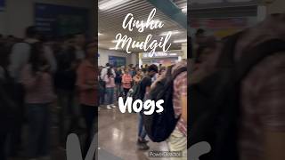 Aaj metro station par itni zyada bheed ho gai  anshumudgil delhimetro minivlog [upl. by Simone]