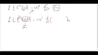 Laplace transform of tn ft   1n dndsn Fs [upl. by Klarika]