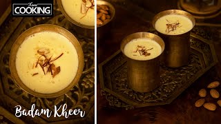 Badam Kheer Recipe  Badam Milk  Almond Milk  Kheer Recipes  Indian Dessert  Indian Sweets [upl. by Htrap471]