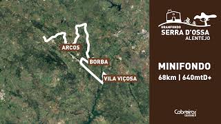 Percurso Minifondo  Granfondo Serra DOssa 2024 [upl. by Radmen24]